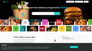 Latest deliveroo.co.uk screenshot