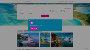 Latest lastminute.com.au screenshot