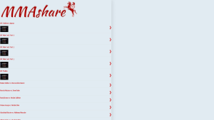 Latest mmashare.fullfight.video screenshot