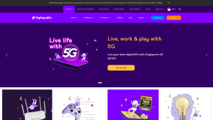 Latest myrepublic.net screenshot