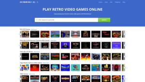 Latest retromania.gg screenshot