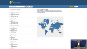 Latest whatsmydns.net screenshot